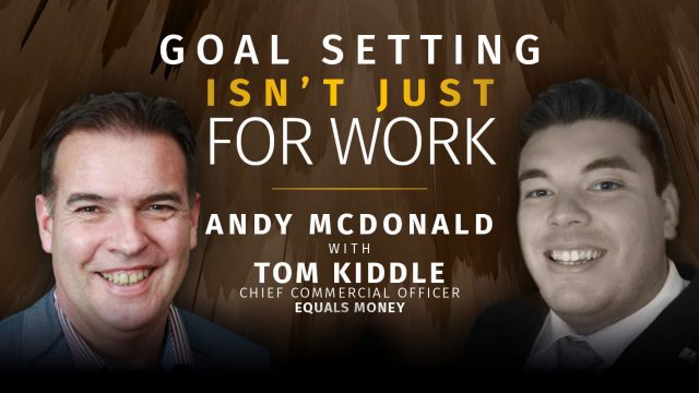 Goal Setting Isn’t Just For Work