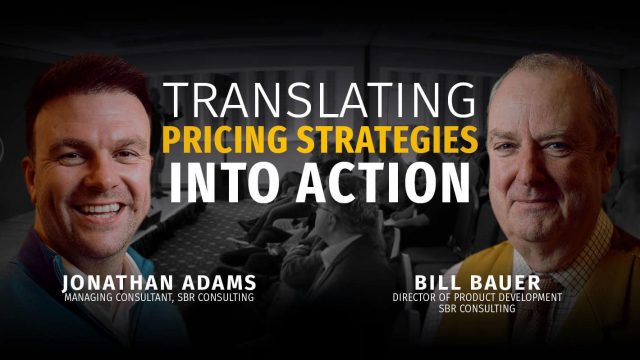 Translating pricing strategies into action