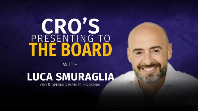CRO’s Presenting to the Board