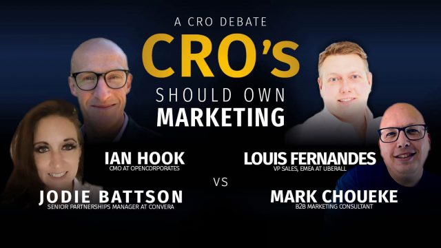 Oxford Debate – Should CRO’s Own Marketing